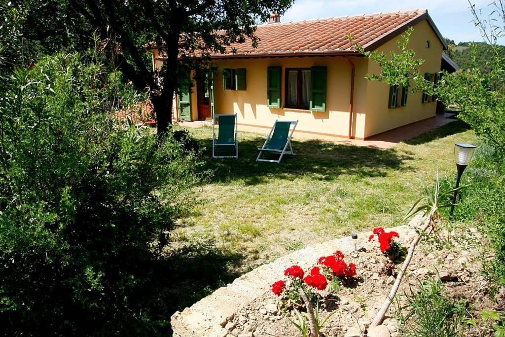 Villa Con Piscina 10 Posti Letto, L'Oliveta Di Rivalto Chianni Exterior foto